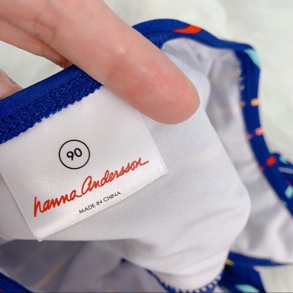 Hanna Andersson Toddler Girl Bikini Top - Picture 4 of 4